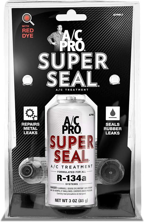 A/C Pro Super Seal AC Stop Leak Kit with Dispensing。